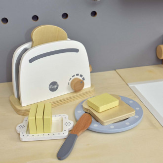 Meppi – Zestaw z tosterem do kuchni dziecięcej