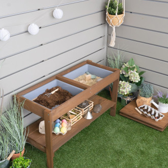 Meppi extension for mud kitchen Little Gardener - brown