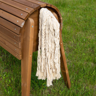 Meppi caballo de madera para el jardín