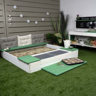 Meppi sandpit Laboe white / green