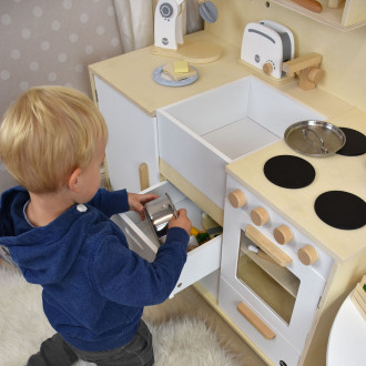 Meppi Cocina infantil Copenhagen, gris