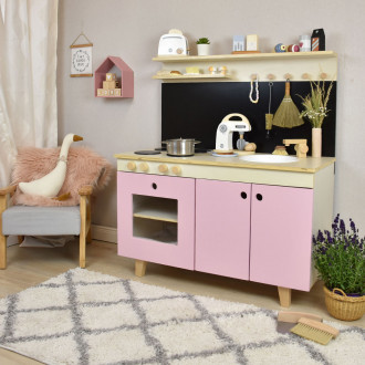 Malmö children’s kitchen by Meppi - pink