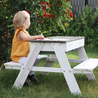 Meppi dinette Rügen bianco / grigio