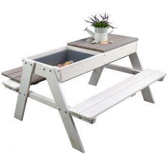 Meppi dinette Rügen bianco / grigio