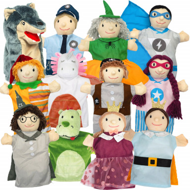 Set of glove puppets 9711 by Roba