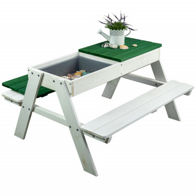 Meppi dinette Rügen bianco / verde